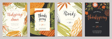 Thanksgiving greeting cards and invitations.