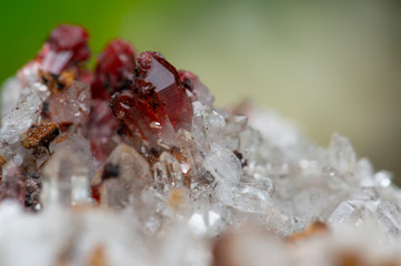 rosalite mineral specimen stone rock gem quartz crystal