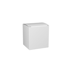 Fototapeta premium Product package box mockup. Cardboard container.