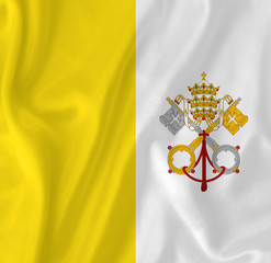 Vatican City waving flag - 288168034