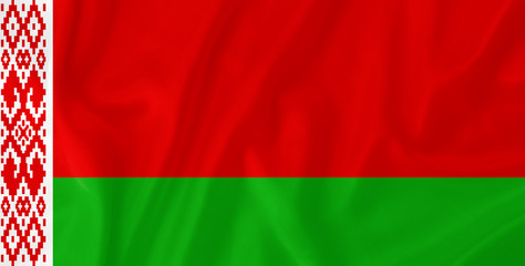 Belarus waving flag