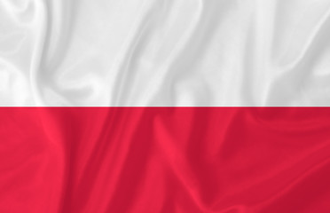 Poland waving flag