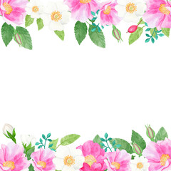floral background with flowers