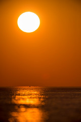 Obraz na płótnie Canvas Sunset Over the Ocean