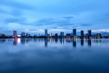 Obraz premium city at night