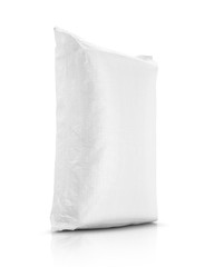 sand bag or white plastic canvas sack for rice or agriculture product - 288170807