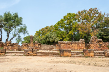 Ancient Roman ruins in Tipasa (Tipaza)