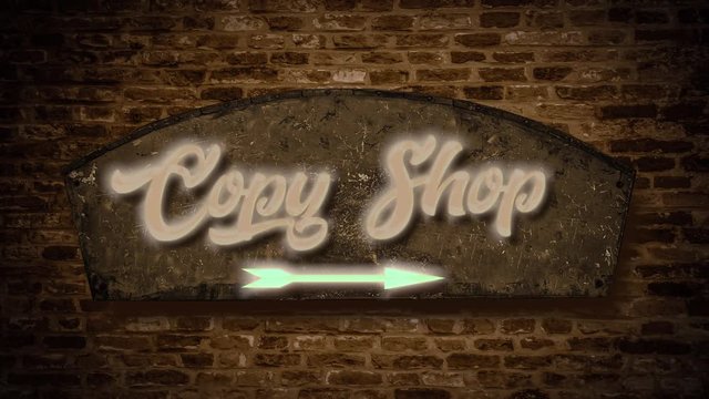 Sign 409 - Copy Shop