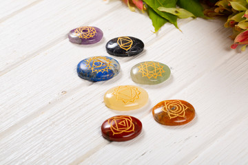 chakra stones mineral specimen rock