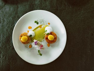 eggs on a plate