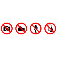 prohibition sign icon vector design symbol