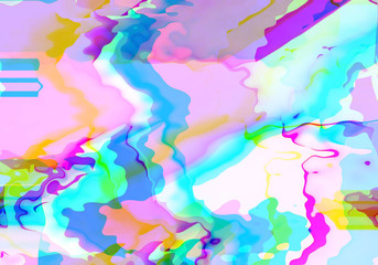 Abstract background with vibratn colorful ripple with color shift