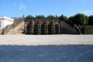 Ein Kaskade im Schloss Herrenhausen