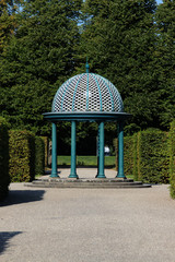Ein Pavillion den den Herrenhäuser Gärten