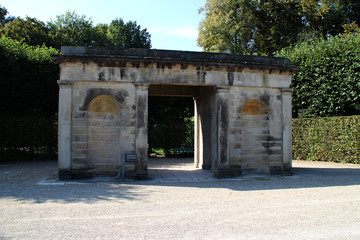 Ein Schlosstreppenfragment in Herrenhausen