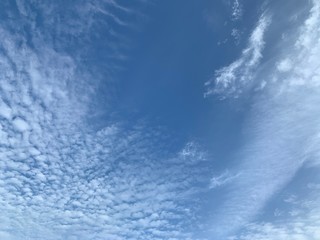 white clouds on the dark sky background,cumulonimbus like thyphoon
