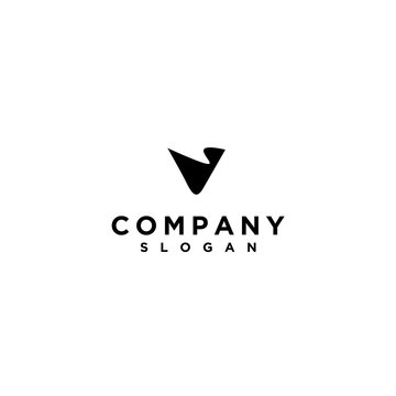 initial V logo template. business logo. vector