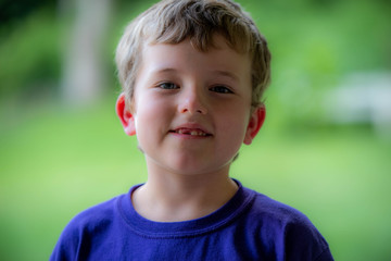 portrait of a boy