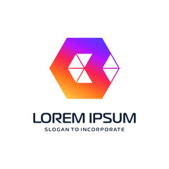 Naklejka premium Letter B abstract Logo Template. construction concept. digital technology logo - vector