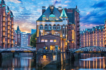 Speicherstadt in Hamburg