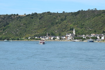 Kamp-Bornhofen im Mittelrheintal