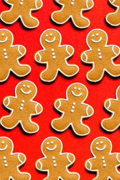 Gingerbread man pattern