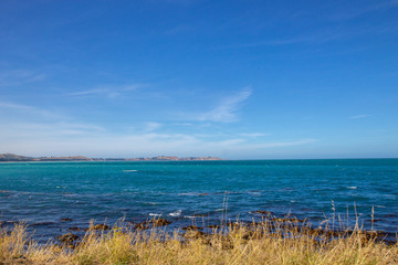 Amazing seascape view near Kaikoura, New Zealand