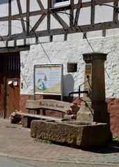 brunnen in dörrenbach