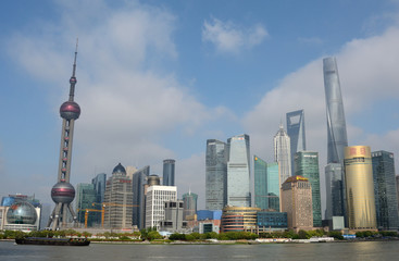 Fototapeta premium The Bund, Shanghai, China