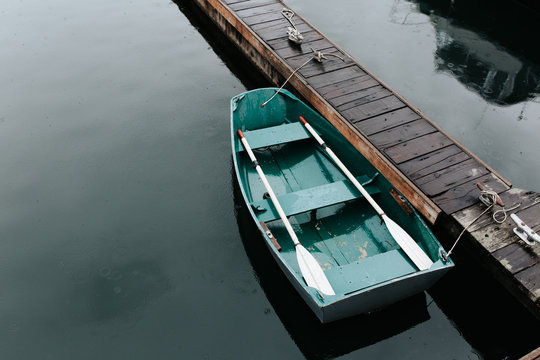 Long Dock with boat