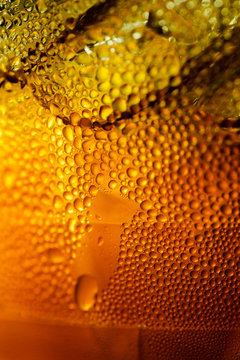 Condensation on a tea glass