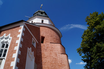 Fototapeta premium Schlossturm in Ueckermünde
