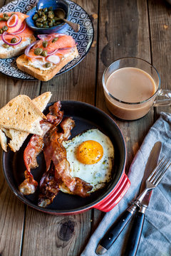 Bacon and eggs