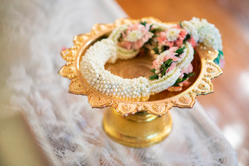 Thai traditional  wedding and decorations