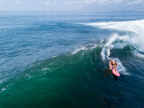 Surfing a wave