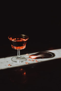 Pink champagne