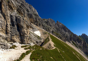 Slowenien Wandern Alpen Berge Natur Panorama Sommer