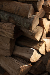 catasta di legna da ardere