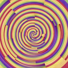 Vintage Rainbow flag background of LGBT alternative sex. Love is love. circle swirl confused confused illusion.