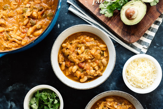 Pumpkin Chicken Chili