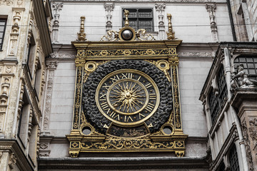 Obraz premium Gros Horloge (Great-Clock) in Rouen, France