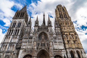 Rouen Cathedral in Rouen, France