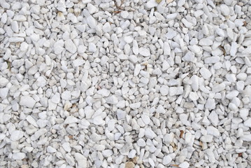 white pebbles on the ground