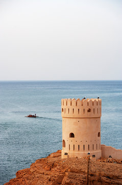 Defense tower, Sur, Oman