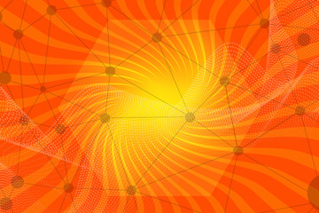 Fototapeta na wymiar abstract, orange, design, yellow, illustration, wave, wallpaper, light, pattern, red, lines, graphic, texture, backdrop, backgrounds, art, color, digital, blue, line, bright, artistic, technology