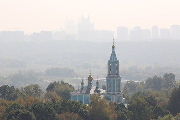 Moscow city church russia