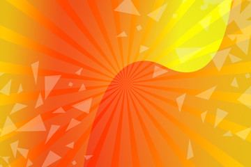 Fototapeta premium abstract, orange, sun, light, yellow, bright, backgrounds, illustration, color, summer, red, design, graphic, explosion, rays, backdrop, art, hot, burst, glow, sunlight, star, shine, creative, wall