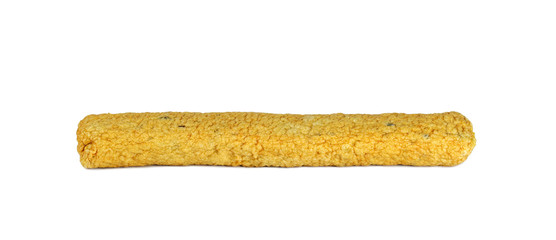 Fried Fish Bar isolated on white background