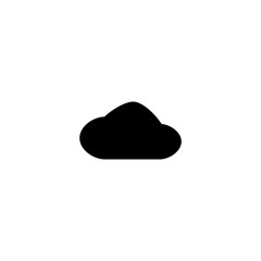 Cloud icon. Server data symbol