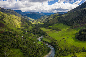 Peruvian rainforest near Chachapoyas, Peru.